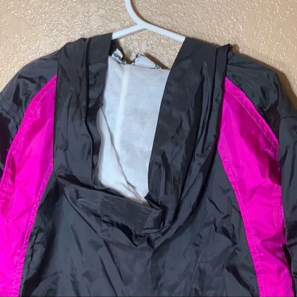 JPI Company vintage girls half zip windbreaker‎